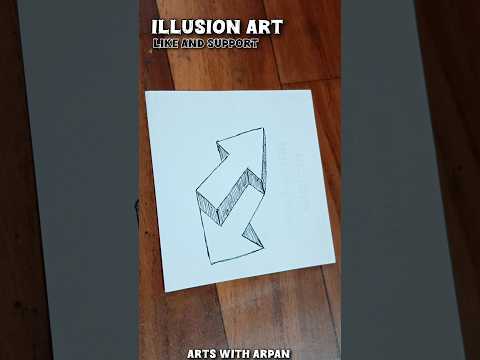 Illusion art 🤯🥵❤️‍🔥 #shorts #illustration #art #youtubeshorts #trending