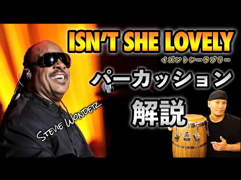 Isn't She Lovely / Stevie Wonder | Percussion Analysis | How to Play