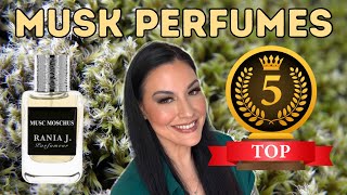 TOP 5 MUSK PERFUMES IN MY COLLECTION | PERFUME COLLECTION 2025