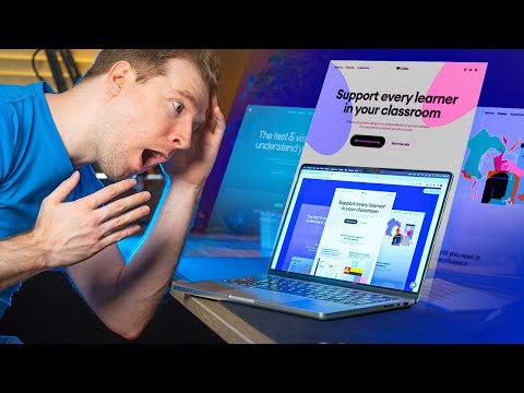 Reacting to Beautiful Website Designs