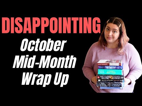 A Disappointing October Mid-Month Reading Wrap Up