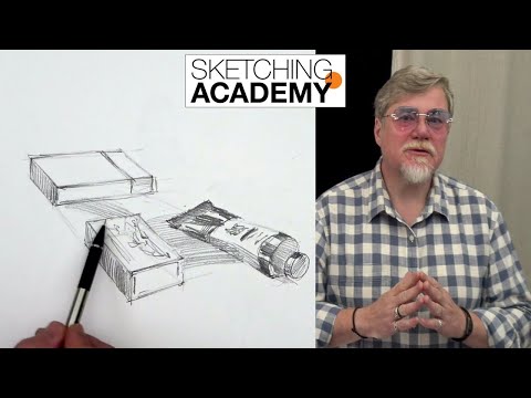 Course on Sketching Academy: Construction of 3D Space