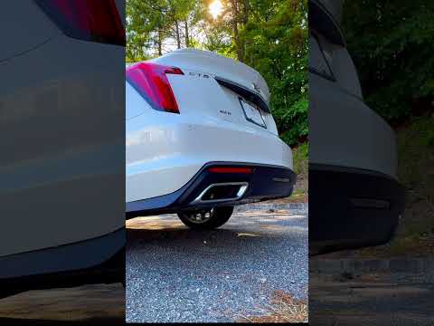 The exhaust sound of 2025 Twin turbo ct5 #ct5 #cadillac #cadillacct5 #ct5vblackwing #corsaexhaust