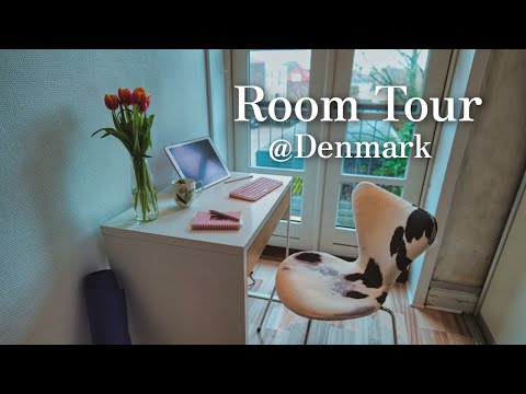 [Room Tour] Introducing the room I live in Denmark in Northern Europe ❤️ Europe / Overseas / ...