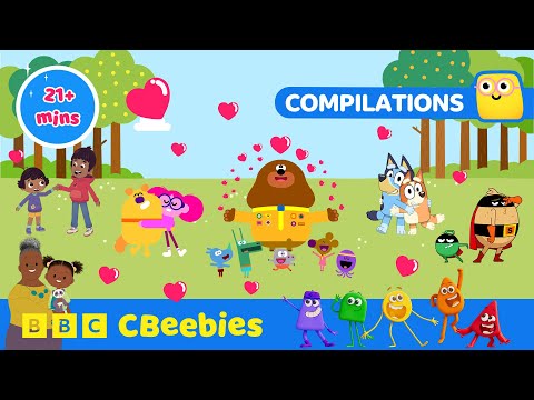 Share the Love with CBeebies friends 💖 | 21+ Compilation | CBeebies