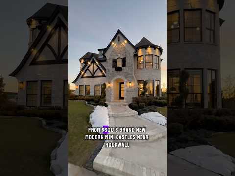 $600k+ New Modern Castles Near Dallas Texas!