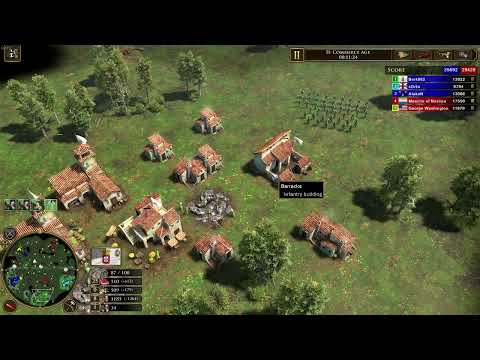 Age of Empires III Hardest AI 3v2