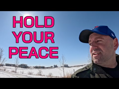 HOLD YOUR PEACE | Advanced English Phrase