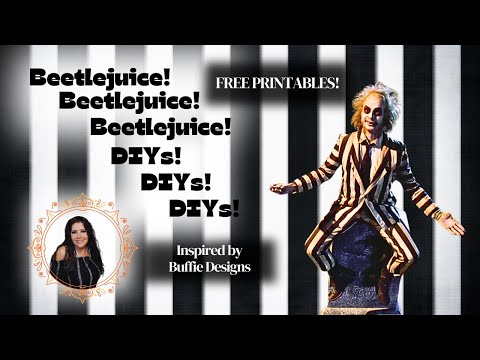 BEETLEJUICE, BEETLEJUICE, BEETLEJUICE! DIYs #beetlejuice2