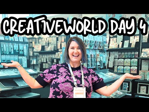 LIVE Creativeworld 2025 Day 4 (Fine Art & Craft Show)