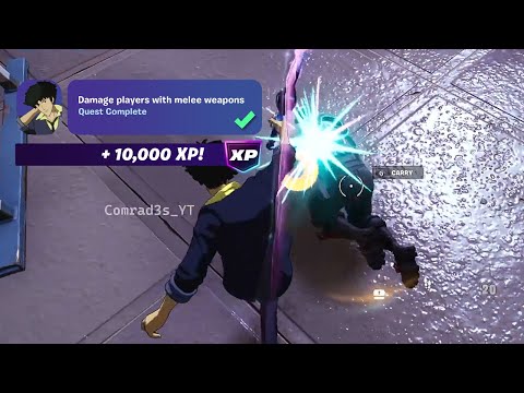 How to EASILY Damage players with melee weapons Fortnite