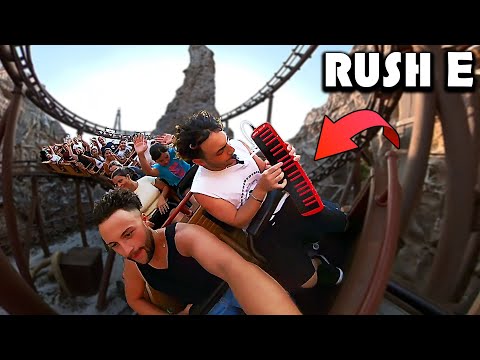 RUSH E on the ROLLER COASTER