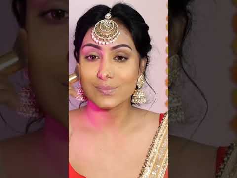 Viral Latina makeup in Indian style #latina #latinamakeup #viralshorts