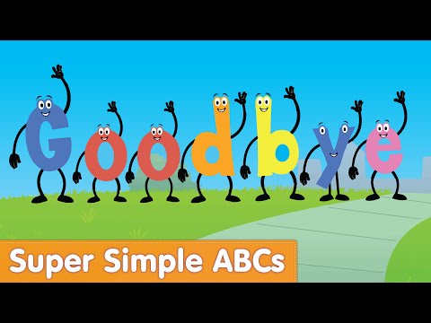 Goodbye A, Goodbye Z | ​​🌈 Super Simple ABCs