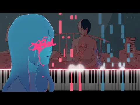 Yoru ni Kakeru「夜に駆ける」/ Racing Into the Night - YOASOBI (Piano Synthesia)