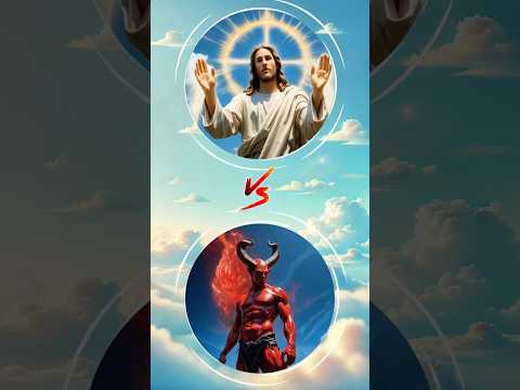 Jesus Vs Satan! Subcribe if you choose God #jesus #god #jesuschrist #jesusvssatan #jesusvsdevil