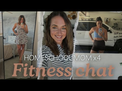 HOMESCHOOL MOM FITNESS||HEALTH CHAT + MY PLANS FOR THIS HOMESCHOOL YEAR SCHOOL YEAR ❤️