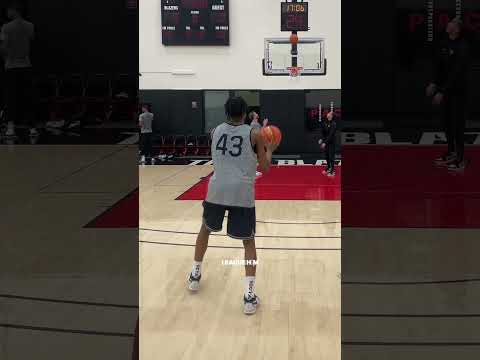 Tre Johnson at USA Basketball Practice | 2024 Nike Hoop Summit