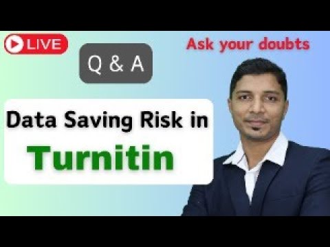 Data Saving Risk in Turnitin II Questions and Answers (Q & A) Session II My Research Support