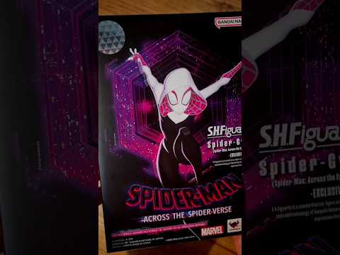 Spider-Gwen (Exclusive Edition) - Unboxing #shfiguarts #spidergwen #gwenstacy #fypシ #spiderverse