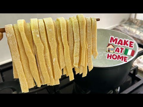 How to make homemade Fresh pasta / Easy and Delicious pasta recipe