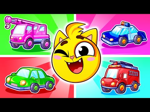 Toy, Toy, Toy! Five Little Toy Cars 😺 Funny Kids Songs 😻🐨🐰🦁 And Nursery Rhymes by Baby Zoo