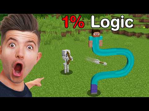 Minecraft On 1% Logic…