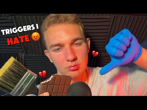 ASMR triggers I HATE (but you will still Tingle)