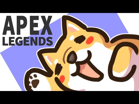 麻雀プロと天使と柴犬えぺぺ w/松岡康眞P・あんじゅ【APEX LEGENDS】