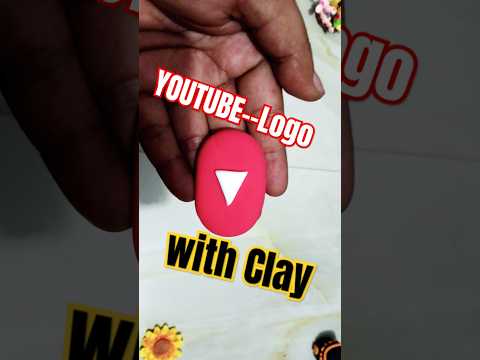 DIY YouTube Logo with Clay How to Make a YouTube Logo Using Clay #ClayArt #PolymerClay #ClayModeling