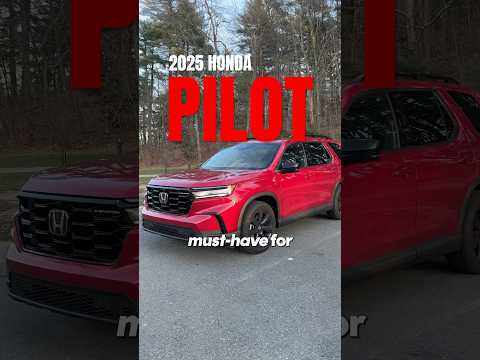 The 2025 Honda Pilot | Honda's Three-Row SUV #automobile #hondapilotsuv #hondacars