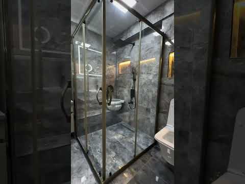 Modern small bathroom design ideas #shorts #short #shortfeed #shortvideo #home #toilet #youtubeshort