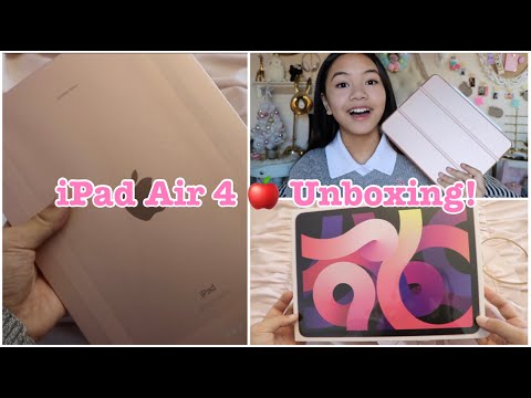 iPad Air 4 Unboxing + Review 🍎 (ASMR✨)