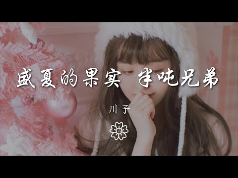 川子 - 盛夏的果實 半噸兄弟『也許放棄 才能靠近你 不再見你』【動態歌詞Lyrics】