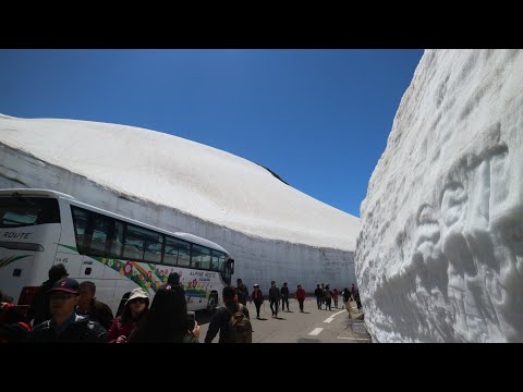 立山黑部大雪谷紀行（春天專屬：使用六種交通工具橫跨日本阿爾卑斯山脈  欣賞壯觀雪景）