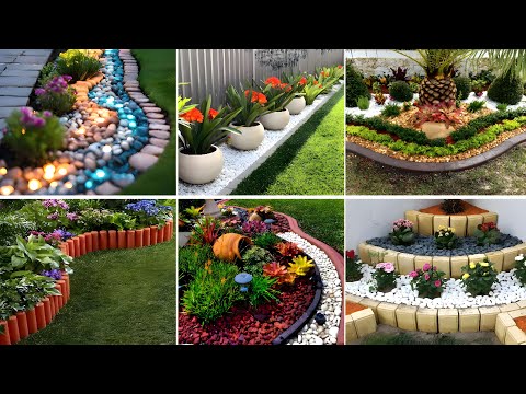 +100 GARDEN DECORATION IDEAS 2024 - CREATIVE GARDEN BORDER AND EDGING - GARDEN LANDSCAPING IDEAS 🌼