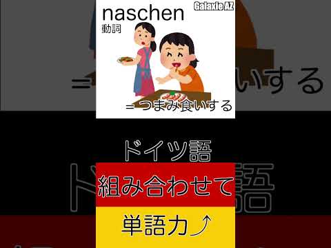 びっくり！ドイツ🇩🇪語で「つまみ食いする猫」とは？🧐 #shorts #ドイツ語 #ショート動画