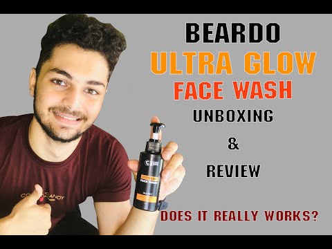 BEARDO ULTRAGLOW FACEWASH UNBOXING & REVIEW | StyleWithAdi