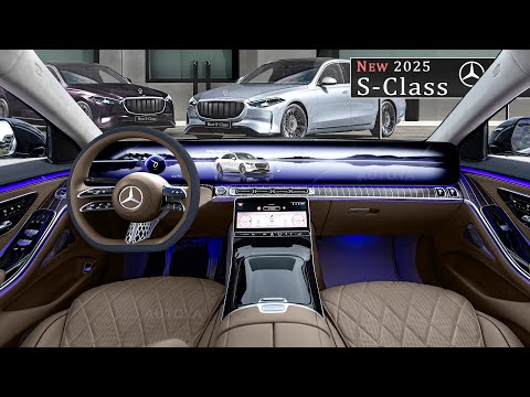 New Mercedes-Benz S-Class 2025 Facelift - INTERIOR Preview