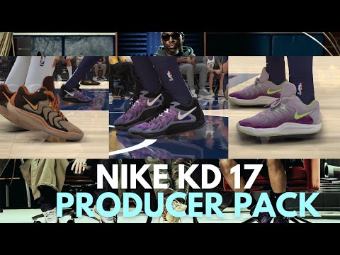 NIKE KD17 "PRODUCER PACK" NBA2K25 Shoe Creator  *Metro Boomin,Alchemist,Sunrise*