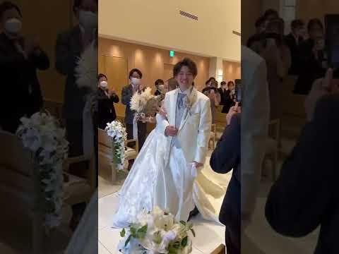 【挙式】新郎新婦退場