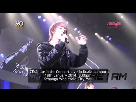 ZE:A[제국의아이들]  Malaysia Concert Promotion Video