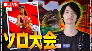 スキンソロ大会！200位以内いくぞ【フォートナイト/Fortnite】