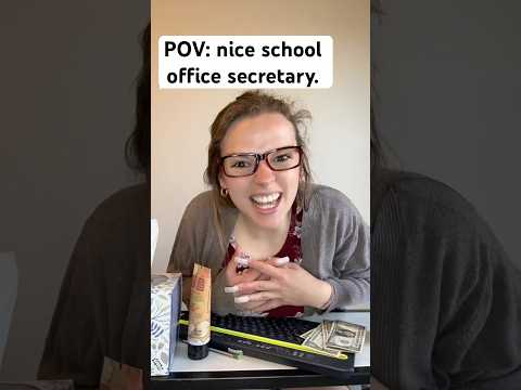 Why are they all like this?? #pov #povcomedy #school #teacher #nicegirl #skit #officeworker