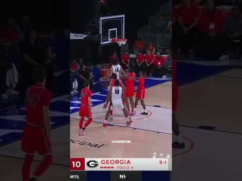 Georgia's Asa Newell leading Nation in Dunks