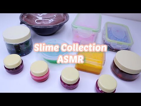 Slime Collection ASMR | Is it all garbage slime? 🤢