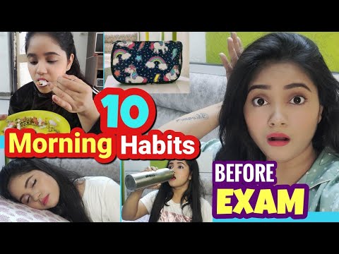 10 Morning 🌄 Habits Before Exam | परीक्षा से पहले ये आदत सुधार लो नहीं तो पछताओगे | Morning Routine