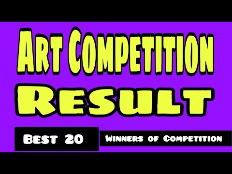 Art Competition Result, Drawing competition Result, Best 20 Painting,Final Result of art competition