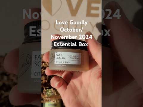 First look at Love Goodly October/November Essential 2024 Box