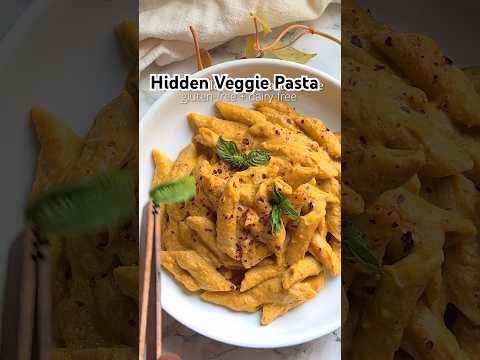 Even the pickiest of eaters would love this hidden veggie pasta sauce 😌 #pasta #shortsfeed #dinner